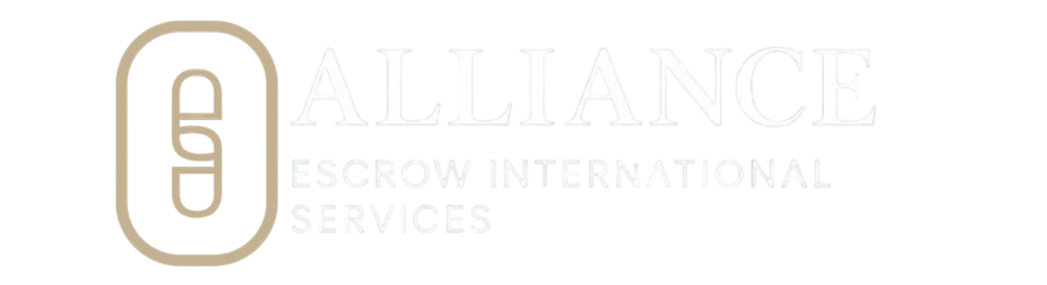 Logo alliance Escrow international services COsta Rica